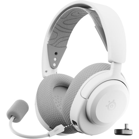 Ігрова гарнітура SteelSeries Arctis Nova 3X Wireless MultiPlatform/Xbox White | Зображення 1