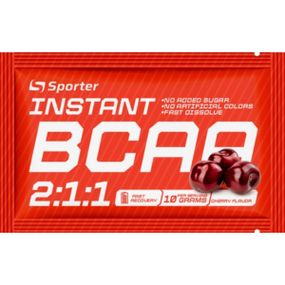 Аминокислота BCAA для спорта Sporter Instant ВСАА 2:1:1 10 g Cherry
