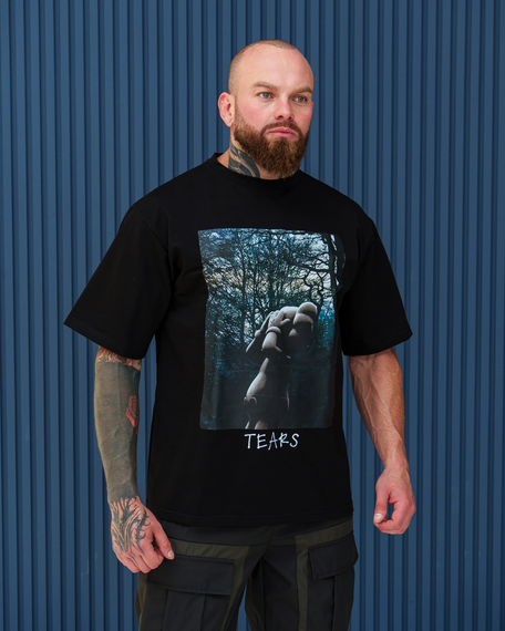 Футболка Тирс чёрный S | Зображення 2