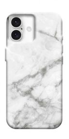 Чохол з картинкою Білий мармур 3 для Apple iPhone 16 (6.1")