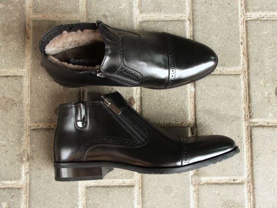 Класичні чорні черевики 45 розмір | Зображення 1