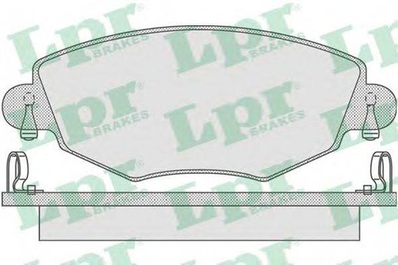 Колодка гальм. диск. FORD MONDEO III (B5Y) передн. (вир-во LPR) LPR 05P865 на FORD MONDEO Mk III универсал (BWY)