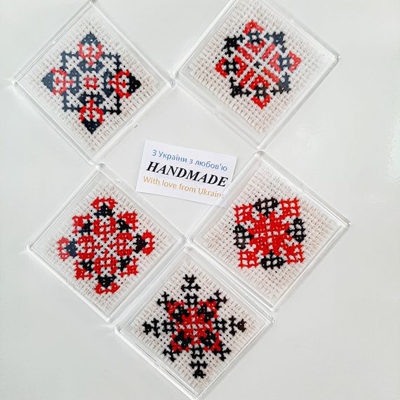 Магнит для декора ВОЛЯ – закодированное слово в Украинской вышивке | Зображення 3