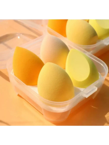 Набор мягких спонжей для макияжа ANbeauty 4 шт