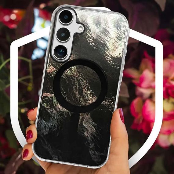 Чохол TPU Shiny Mountain (MagFit) для Samsung Galaxy S24+ Black | Зображення 2