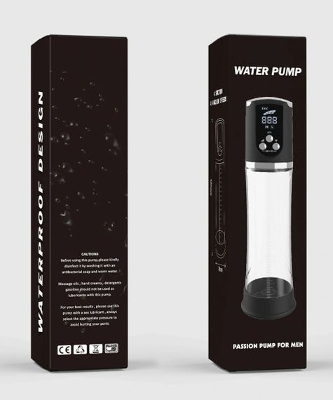 Вакуумна помпа для пеніса CANWIN P468AU, автоматична, USB, водонепроникна Sex Aura | Зображення 6