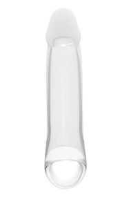 Насадка на пеніс Dreamtoys Ramrod з кільцем для мошонки, прозора sexstyle
