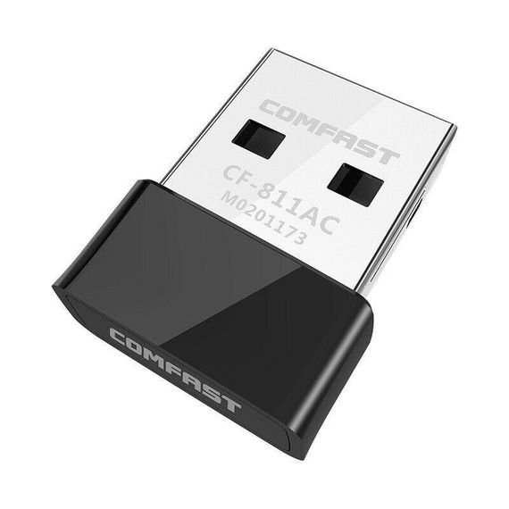 Wi-Fi адаптер Comfast CF-811AC двохдіапазонний 2.4 / 5.8 Ghz 650Mbps | Зображення 1