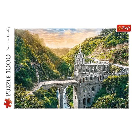 Пазл Trefl Заповідник Лас-Лахас, Колумбія 1000 елементів (5900511107241) | Зображення 1