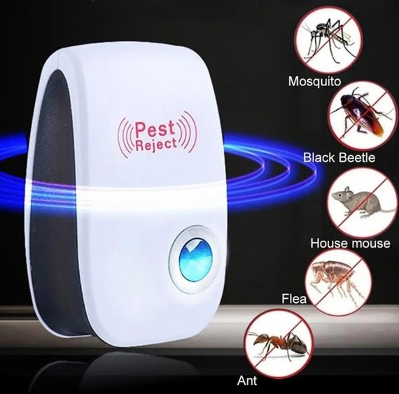 Ультразвуковий репелент для щурів, мишей, тарганів, шкідників, гризунів