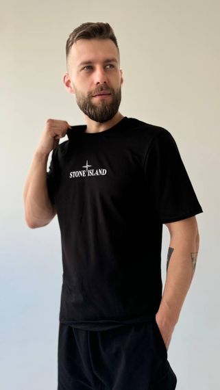 Футболка Stone Island колір чорний | Зображення 5