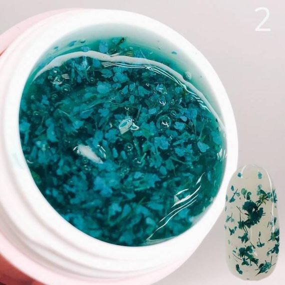 Гель з сухоцвітами SAGA Flower Gel №02 5мл | Зображення 2