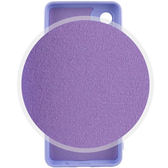 Чехол Silicone Cover Lakshmi Full Camera (A) для Oppo A38 / A18 Сиреневый / Dasheen | Зображення 1