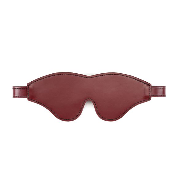 Шкіряна маска на очі Liebe Seele Wine Red Blindfold | Зображення 3