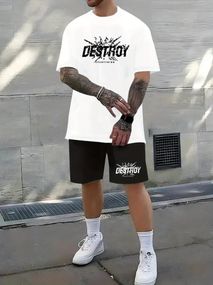 Комплект футболка та шорти ДТФ