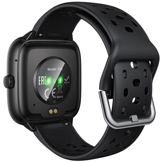 Смарт-годинник Hoco Y36 Smart sports watch (call version) Black | Зображення 2