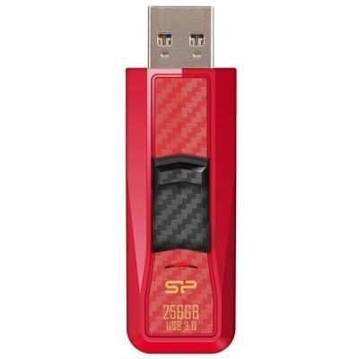USB флеш накопитель Silicon Power Blaze B50 256 Gb USB 3.0 Red (SP256GBUF3B50V1R) | Зображення 2