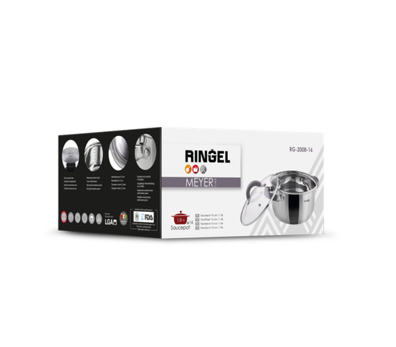Каструля RINGEL Meyer (1.6 л) 16 см (RG-2008-16) | Зображення 2