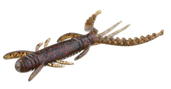 Виброхвосты съедобные искусственные LJ Лаки Джон Pro Series HOGY SHRIMP 2,2in (05.60)/PA03 10 шт в упаковке.