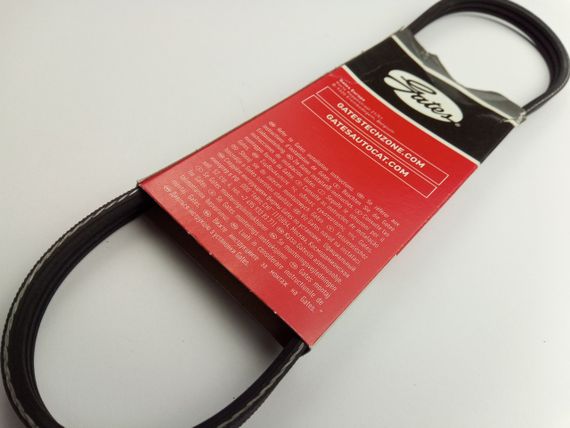 Ремінь генератора струмковий Matiz 0.8, GATES (3PK668) (96568068) | Зображення 4