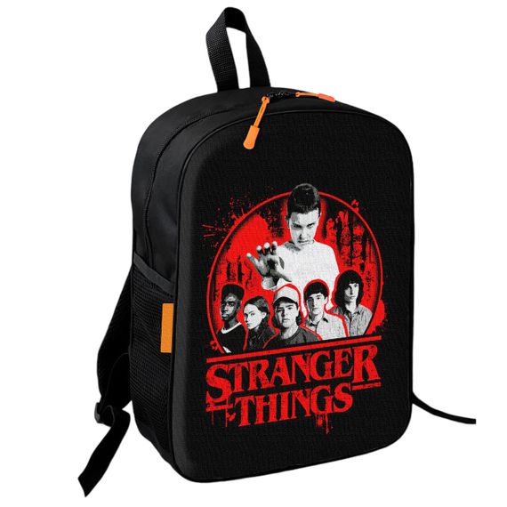 Рюкзак шкільний дитячий Дуже дивні справи / Stranger Things 36х27 см підлітковий для хлопчика, дівчинки (4071)