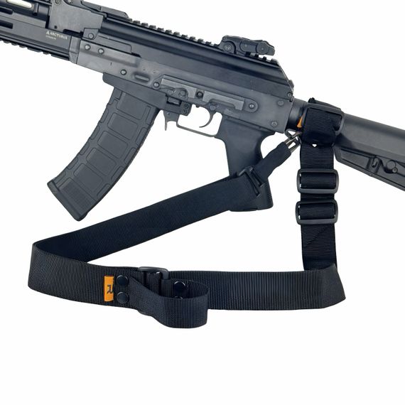 Ремінь збройовий одно/двоточковий з додатковим кріпленням RAGNAROK "TYR" carbine чорний | Зображення 2