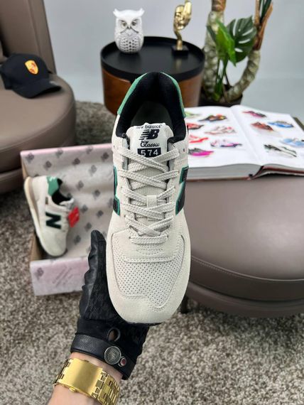 Чоловічі кросівки New 574 Light Grey Green , В'єтнам 44 28 | Зображення 5