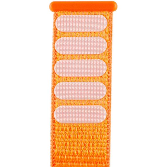 Ремешок Nylon для Apple Watch 38/40/41/42mm(ser.10) Оранжевый / Orange | Зображення 1