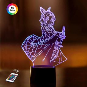 3D світильник нічник з пультом "Кочо Канаэ" 3DTOYSLAMP