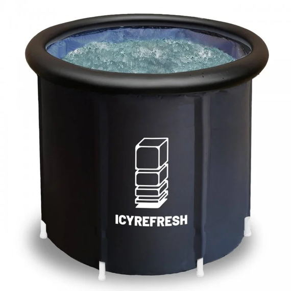 Круглый каркасный бассейн для ледяной ванны / Ледовая ванна надувная "Ice Bath Spa"