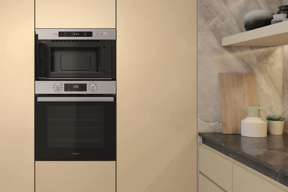 Вбудована мікрохвильова піч Whirlpool MBNA900X 22 л чорна | Зображення 4