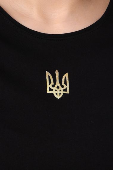Футболка жіноча Носи своє 52 Чорний (p-9933-105465) | Зображення 2