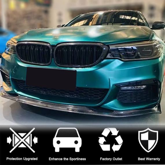 Ніздрі M-Look V1 (2017-2020, Карбон) для BMW 5 серія G30/31 рр | Зображення 1