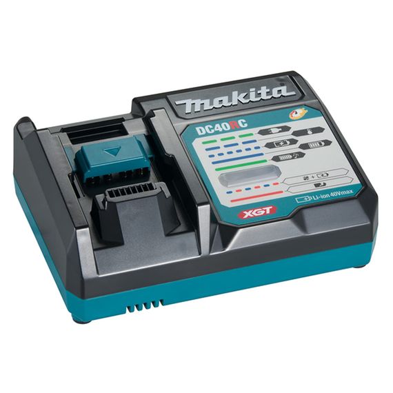 Пристрій для зарядки акумуляторів Makita XGT DC40RC (191M90-3) | Зображення 1
