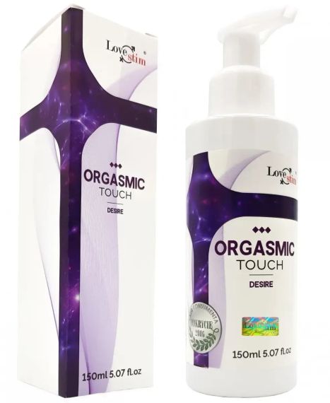 Ароматизований лубрикант та масажний гель 2 в 1 з збуджуючим ефектом Love Stim - Orgasmic Touch Desire, 150 ml sexstyle