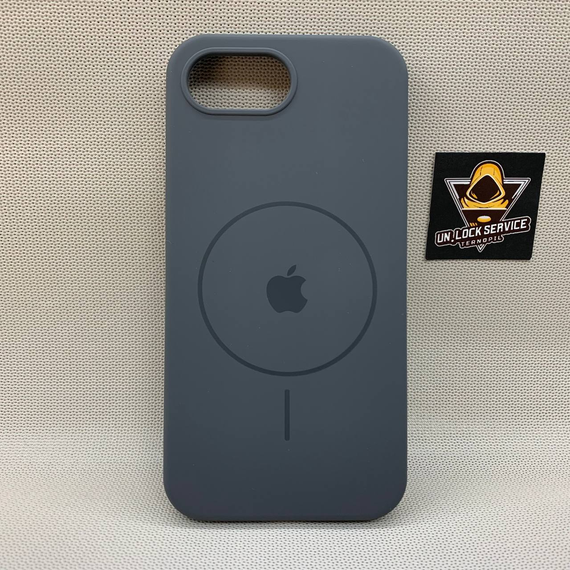 Чохол Iphone 16e MagSafe SoftTouch м'який Протиударний Сірий