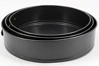 Набір роз'ємних форм для випікання кругла 3шт (24/26/28см) жестяна BFE4466CE Interos