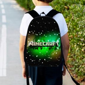 Рюкзак детский майнкрафт "Minecraft" 34х27см,оптом и в розницу школьний для мальчика с принтом (00314)