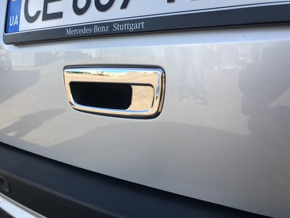 Накладка на задню ручку (нерж.) Carmos - Турецька сталь для Mercedes Citan 2013-2024 рр