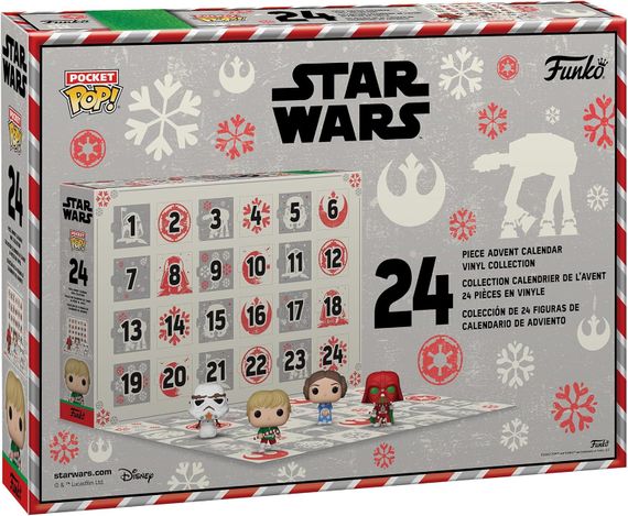 Набір подарунковий Funko POP Advent Calendar: Star Wars Holiday 62090 | Зображення 2