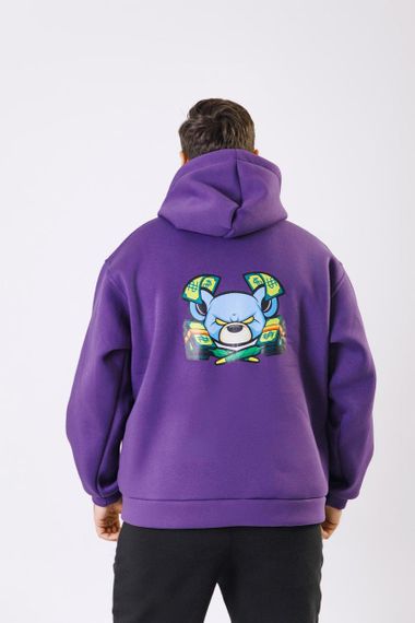 Зіп-Худі унісекс МА (01) Фіолетовий | Зображення 3