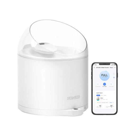 Смарт-поилка для собак и котов Catlink Wireless Pump & Ultra-Filtration Water Fountain - Pure 2, 2.6 л | Зображення 1