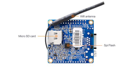 Orange Pi Zero LTS H3 Quad-Core 256Mb | Зображення 1