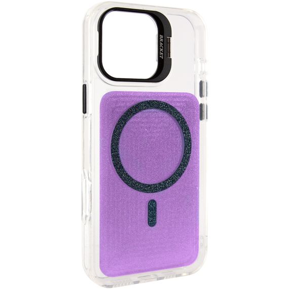 Чохол TPU+PC Jewel Sparkle with Magnetic Fit для Apple iPhone 16 Pro Max (6.9") Violet Shimmer