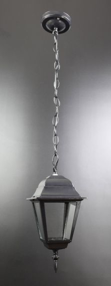 Ліхтар вуличний підвісний 25992 Чорний 35-85х15х20 см.