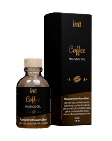 Масажний гель для інтимних зон Intt Coffee (30 мл) розігріваючий