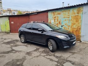 Поперечени у штатні місця під ключ Wingbar V3 (2 шт) чорні для Mazda CX-7 2006-2012рр
