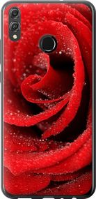 Чехол на Huawei Honor 8X Красная роза "529u-1596-17620"