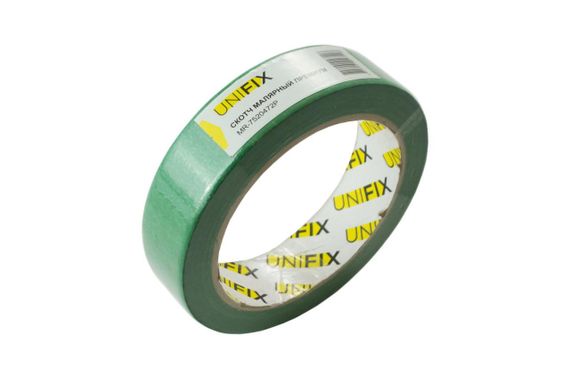 Лента клейкая малярная MR-7520472P премиум 25мм*40м UNIFIX | Зображення 2