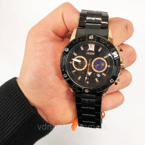 Повсякденні чоловічі годинники SKMEI 9235RG, Годинники для стильного і сучасного чоловіка WG-75 | Зображення 4